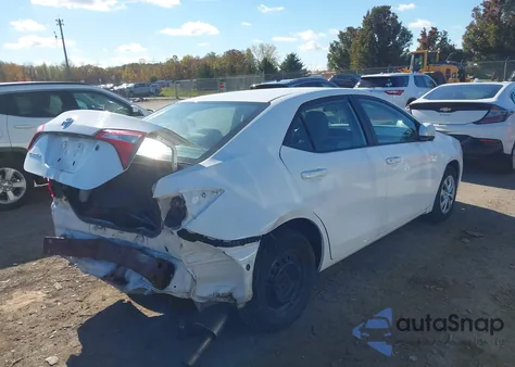 2016 Toyota Corolla L from USA, damaged, VIN 2T1BURHE6GC546836